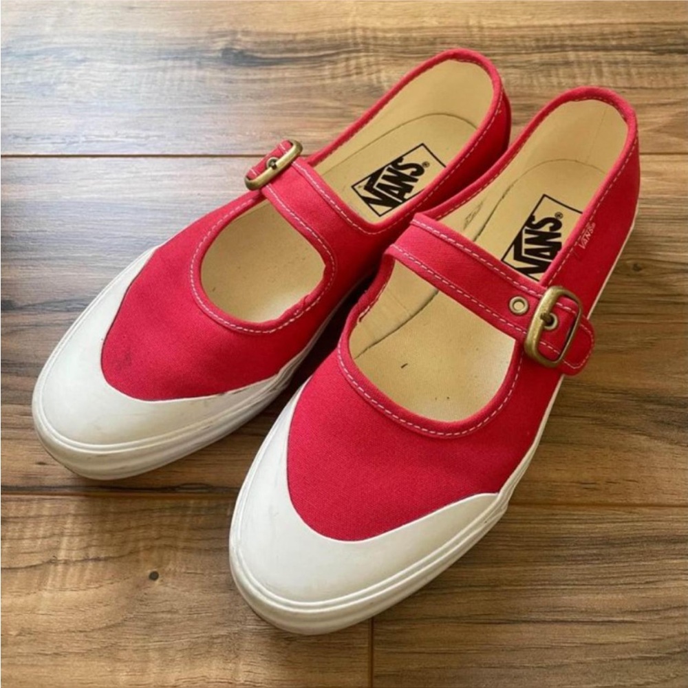 Vans Mary Jane tomato red women’s 8.5
